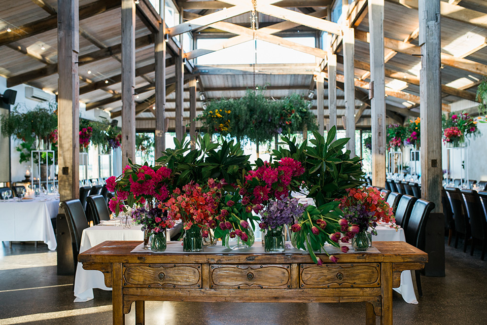 Amazing wedding floral styling by The Flower Jar in Melbourne.